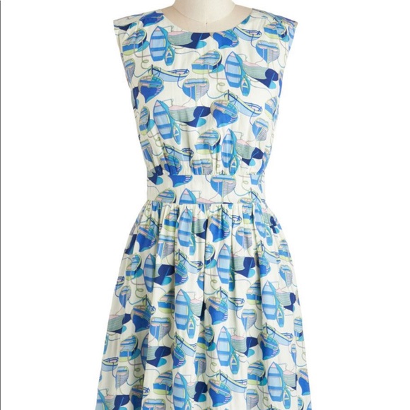 Modcloth Dresses & Skirts - Boats ⛵️ Too much fun  dress